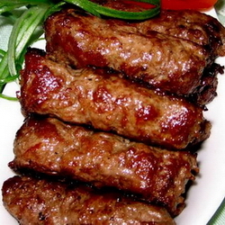 Traditional Romanian Lamb Sausages (Mici or Mititei)